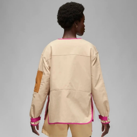 Jordan Jacket with Pink and Gold Accents. Womens‎ Sz.L [Loose Fit] - Picture 9 of 10